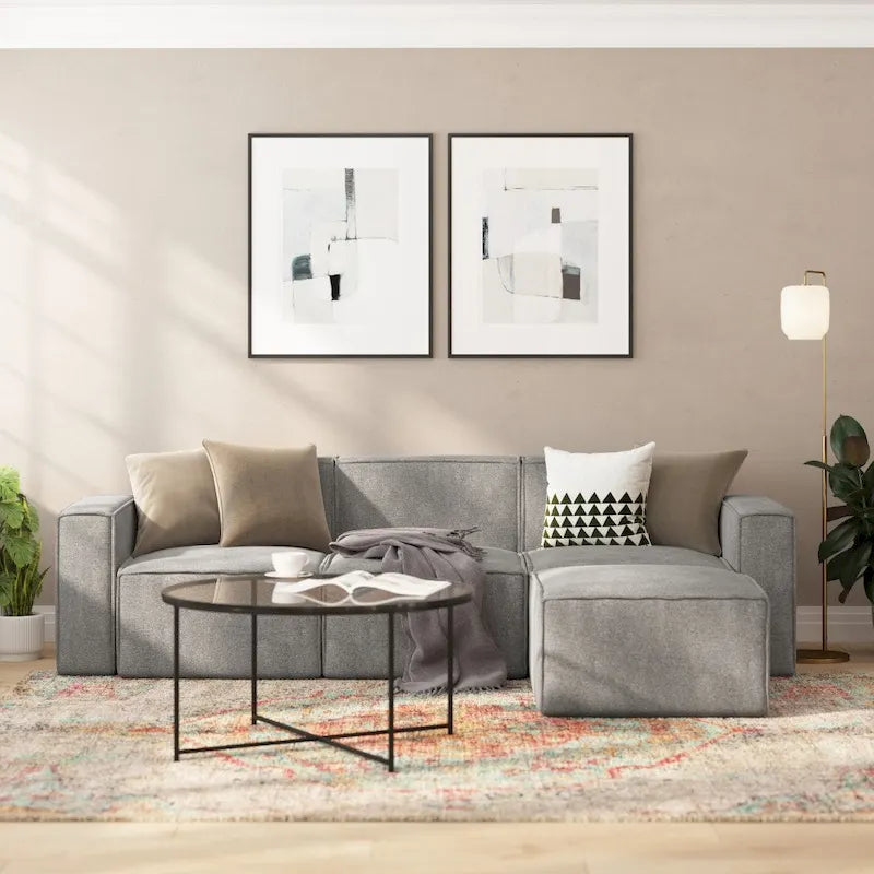 Fauteuil contemporain rembourré avec accoudoirs