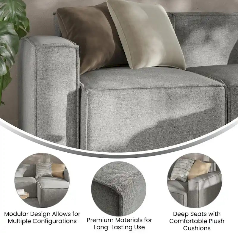 Fauteuil contemporain rembourré avec accoudoirs