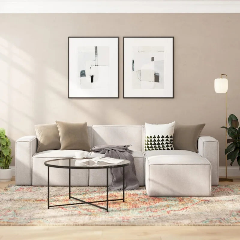 Fauteuil contemporain rembourré avec accoudoirs