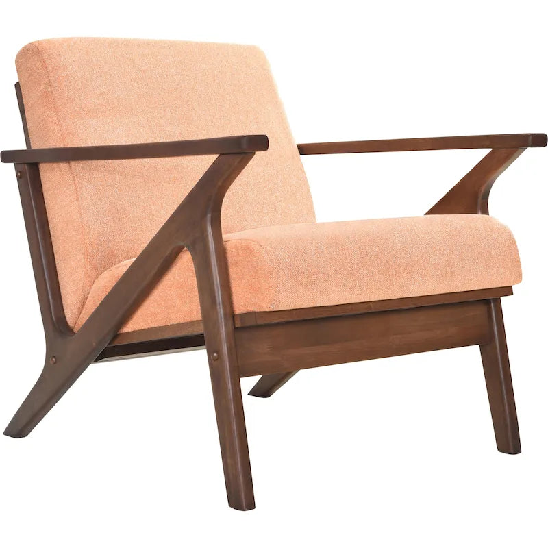 Fauteuil Mid-Century Modern avec rembourrage moelleux