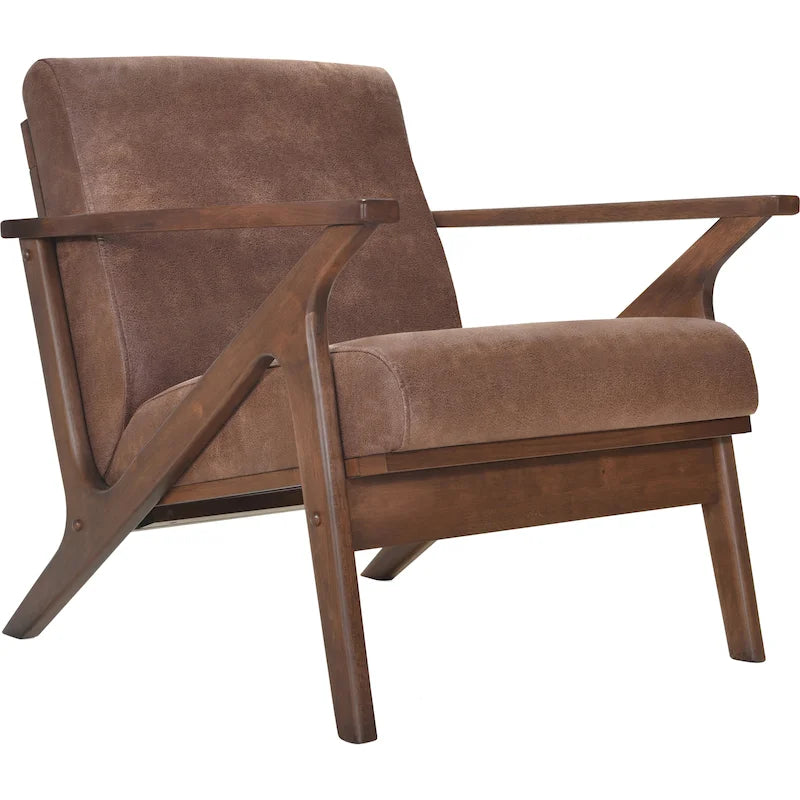 Fauteuil Mid-Century Modern avec rembourrage moelleux