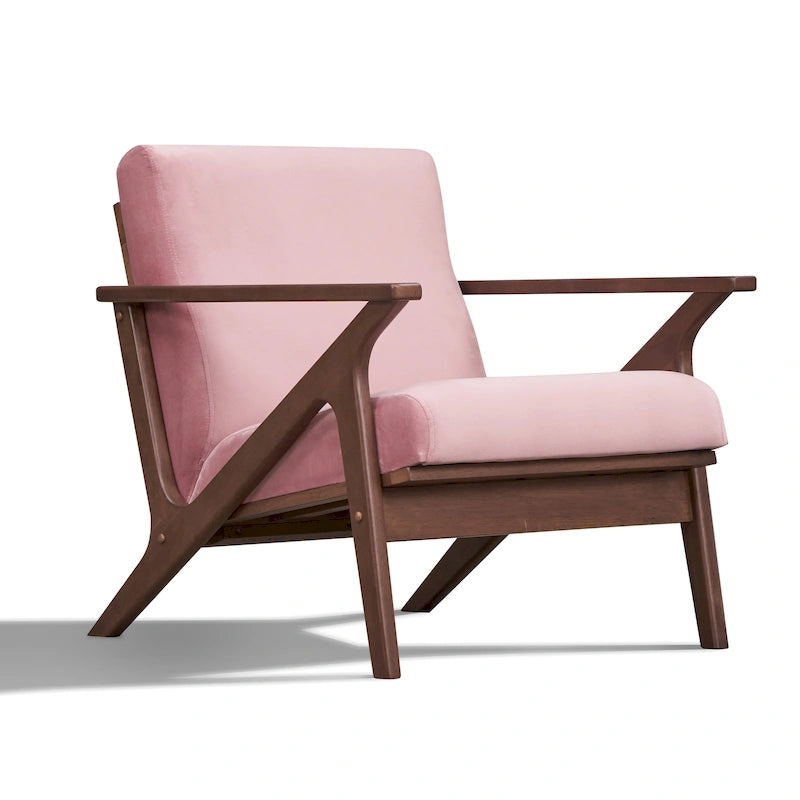 Fauteuil Mid-Century Modern avec rembourrage moelleux