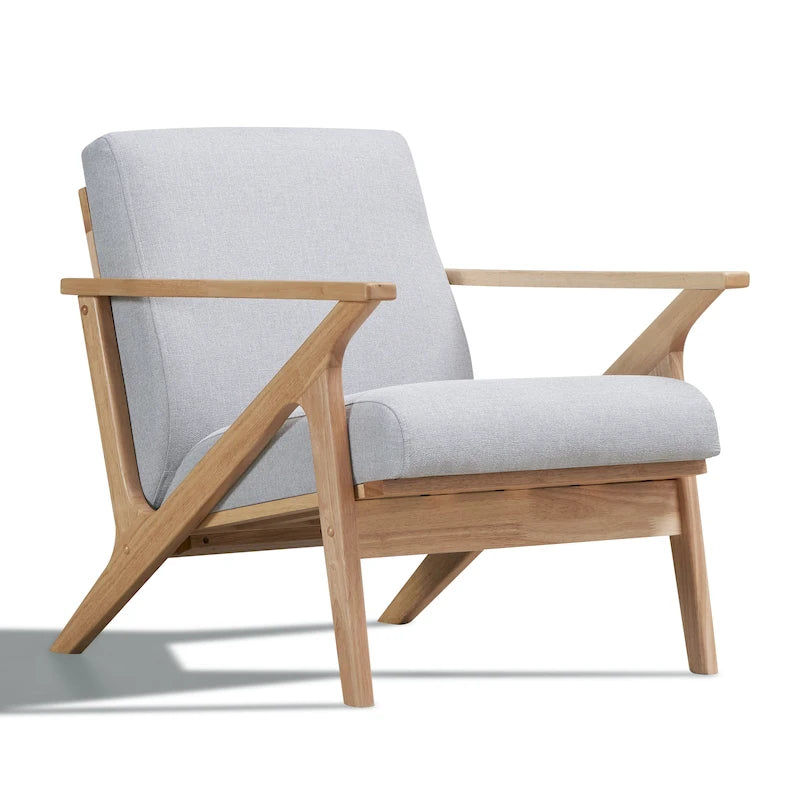 Fauteuil Mid-Century Modern avec rembourrage moelleux
