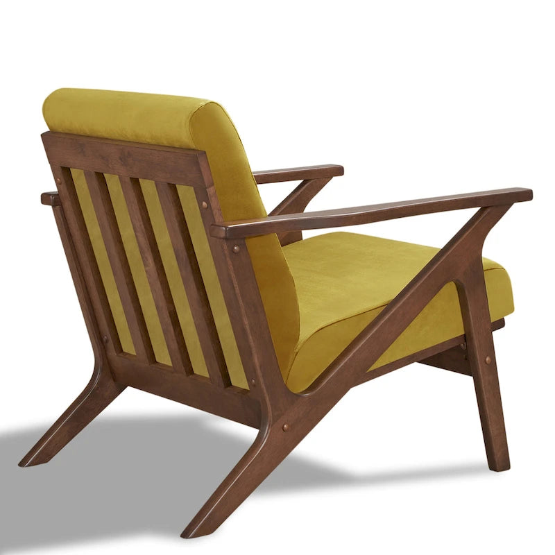 Fauteuil Mid-Century Modern avec rembourrage moelleux