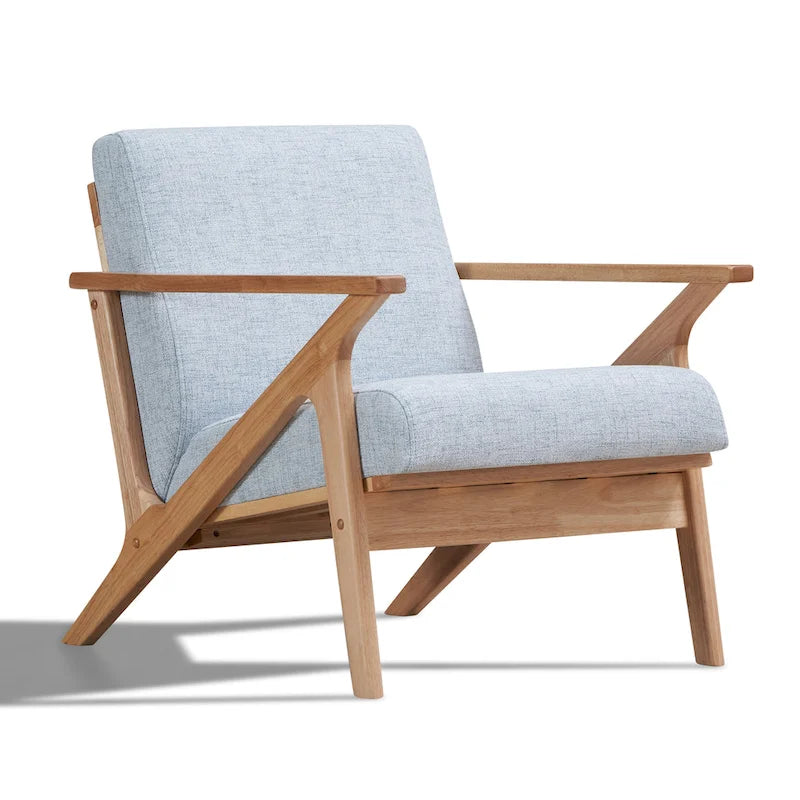 Fauteuil Mid-Century Modern avec rembourrage moelleux