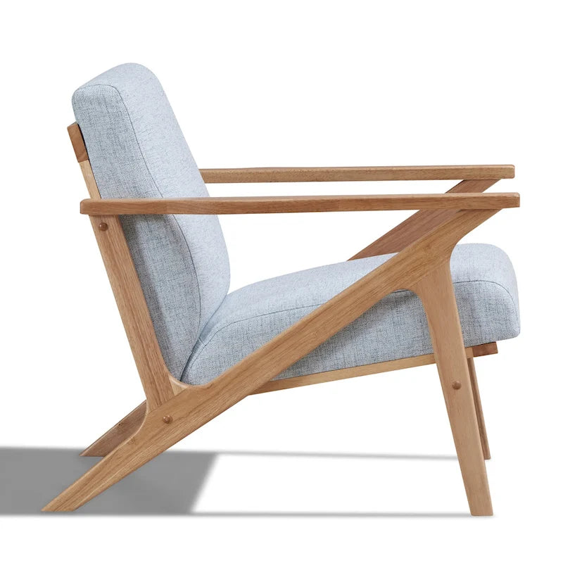 Fauteuil Mid-Century Modern avec rembourrage moelleux