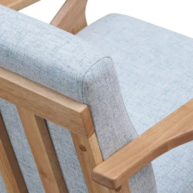Fauteuil Mid-Century Modern avec rembourrage moelleux