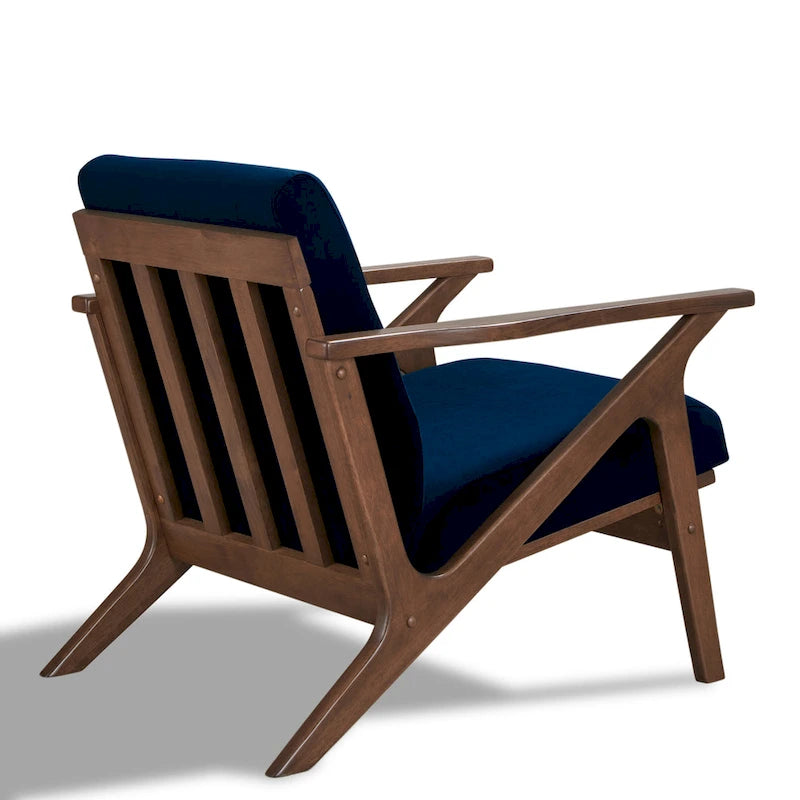 Fauteuil Mid-Century Modern avec rembourrage moelleux