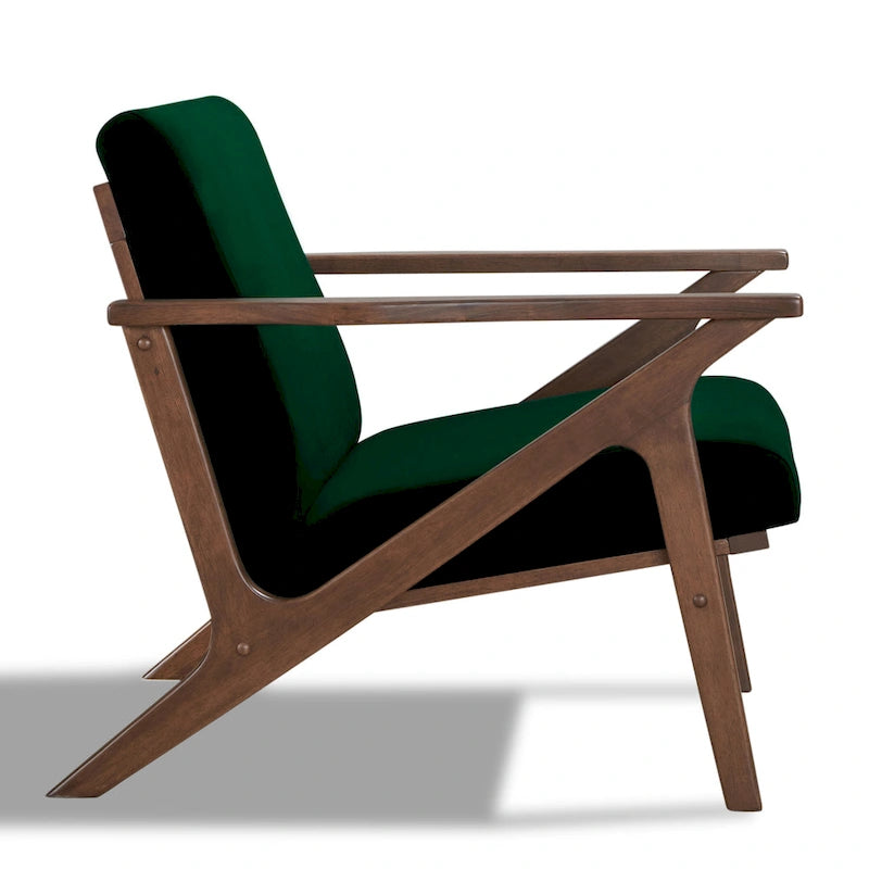 Fauteuil Mid-Century Modern avec rembourrage moelleux