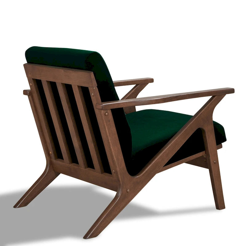 Fauteuil Mid-Century Modern avec rembourrage moelleux