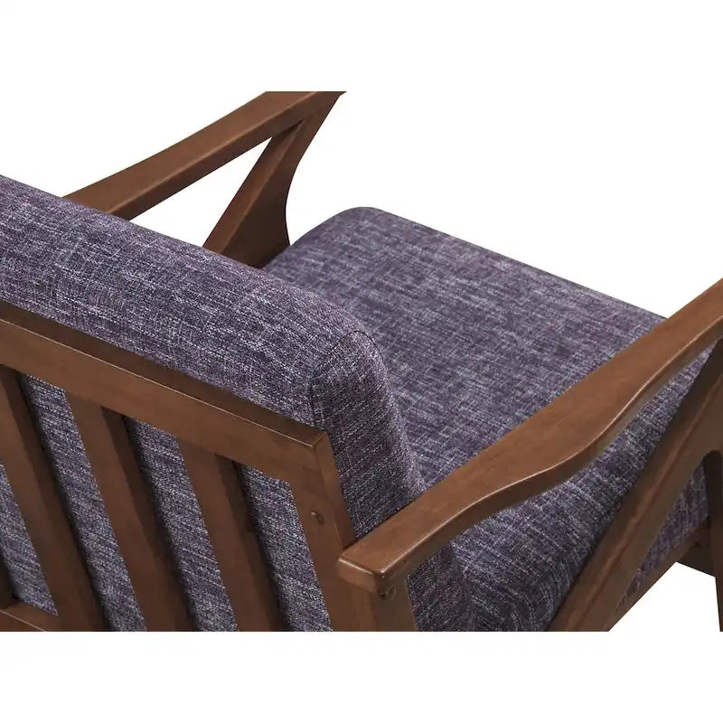 Fauteuil Mid-Century Modern avec rembourrage moelleux