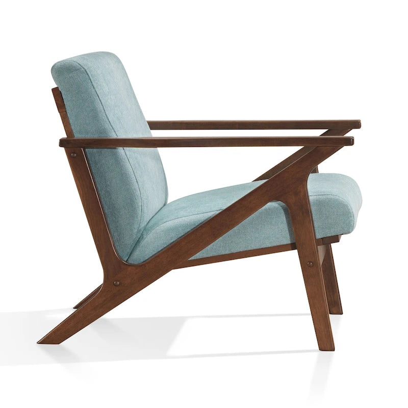Fauteuil Mid-Century Modern avec rembourrage moelleux