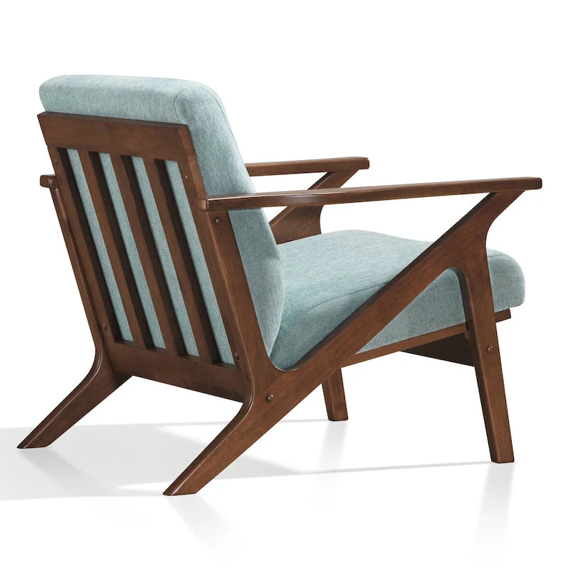Fauteuil Mid-Century Modern avec rembourrage moelleux
