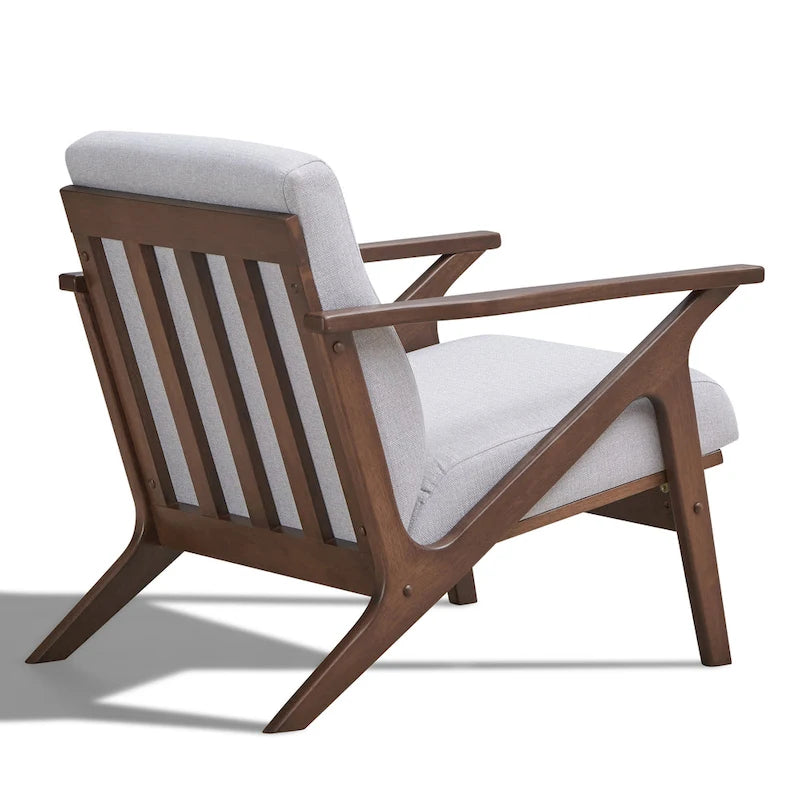 Fauteuil Mid-Century Modern avec rembourrage moelleux