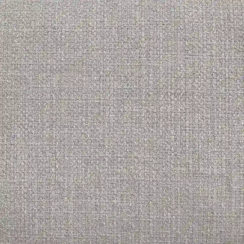 Pouf de cocktail contemporain en tissu gris