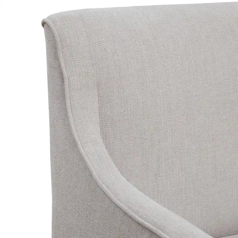 Fauteuil de salle à manger à roulettes
