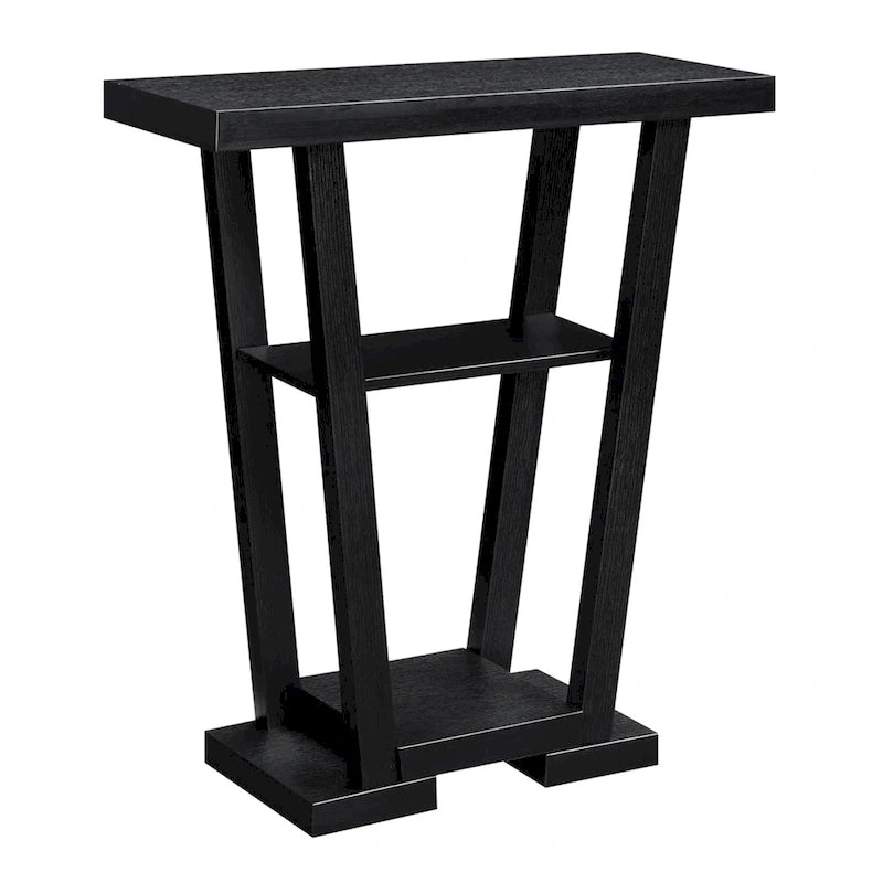 Console en V avec étagères