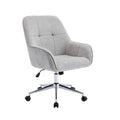 Chaise de bureau à domicile avec accoudoirs, réglable en hauteur