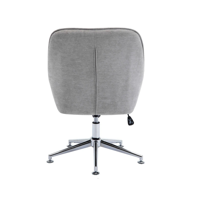 Chaise de bureau à domicile avec accoudoirs, réglable en hauteur