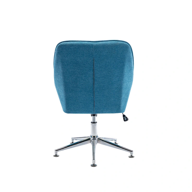 Chaise de bureau à domicile avec accoudoirs, réglable en hauteur
