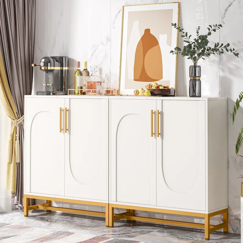 Buffet de salle à manger avec portes et rangement