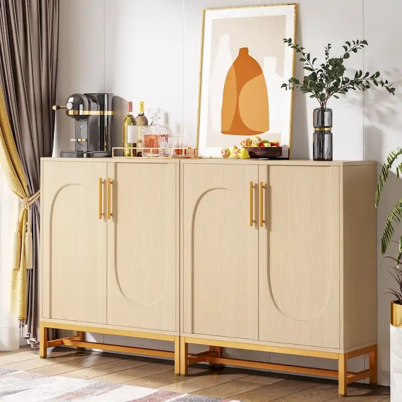 Buffet de salle à manger avec portes et rangement