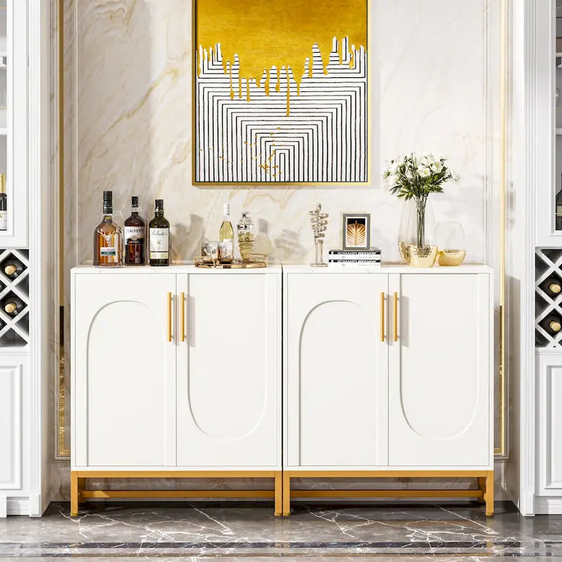 Buffet de salle à manger avec portes et rangement