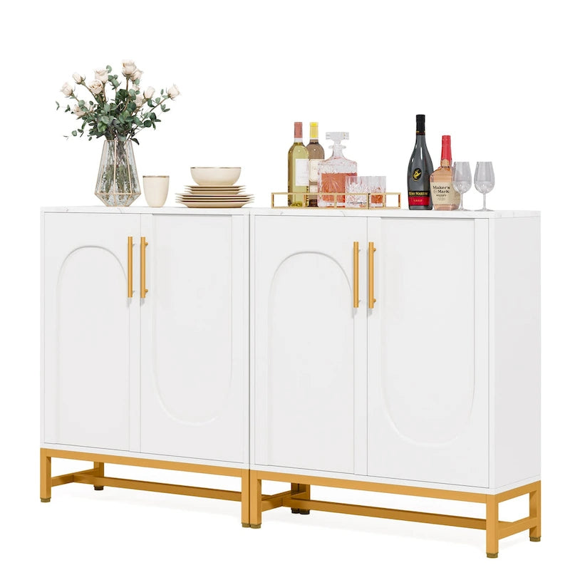 Buffet de salle à manger avec portes et rangement
