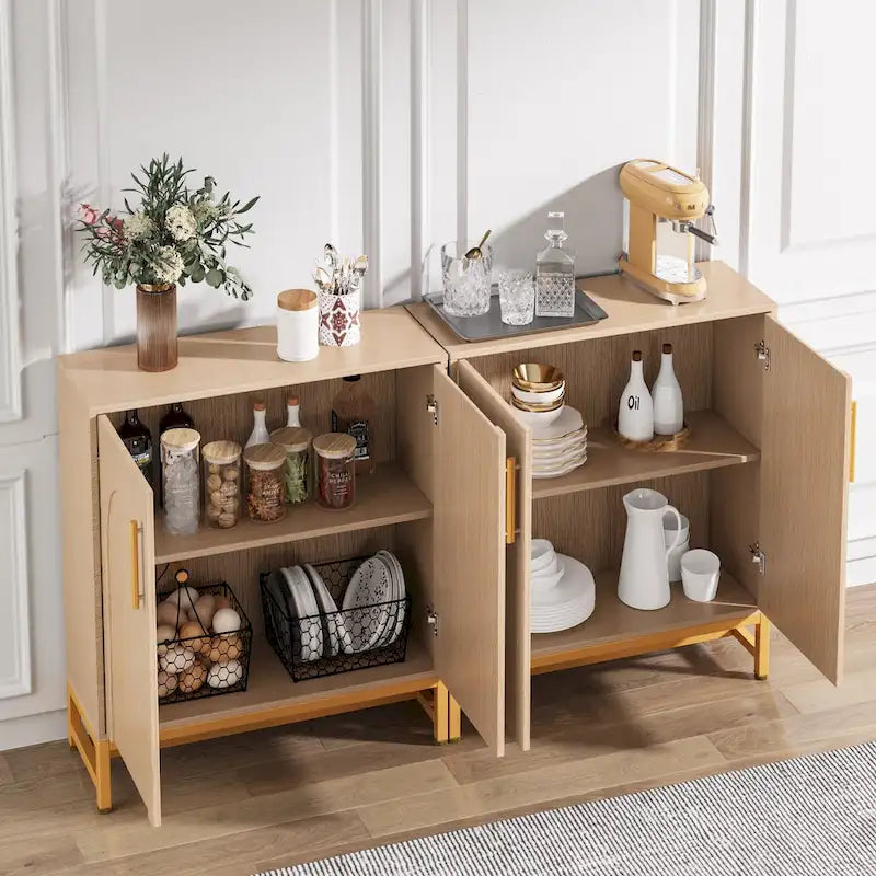 Buffet de salle à manger avec portes et rangement