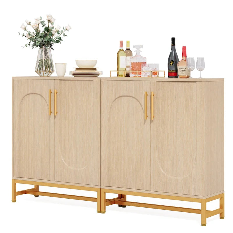 Buffet de salle à manger avec portes et rangement