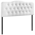 Porch & Den Hawkins King Vinyl Headboard