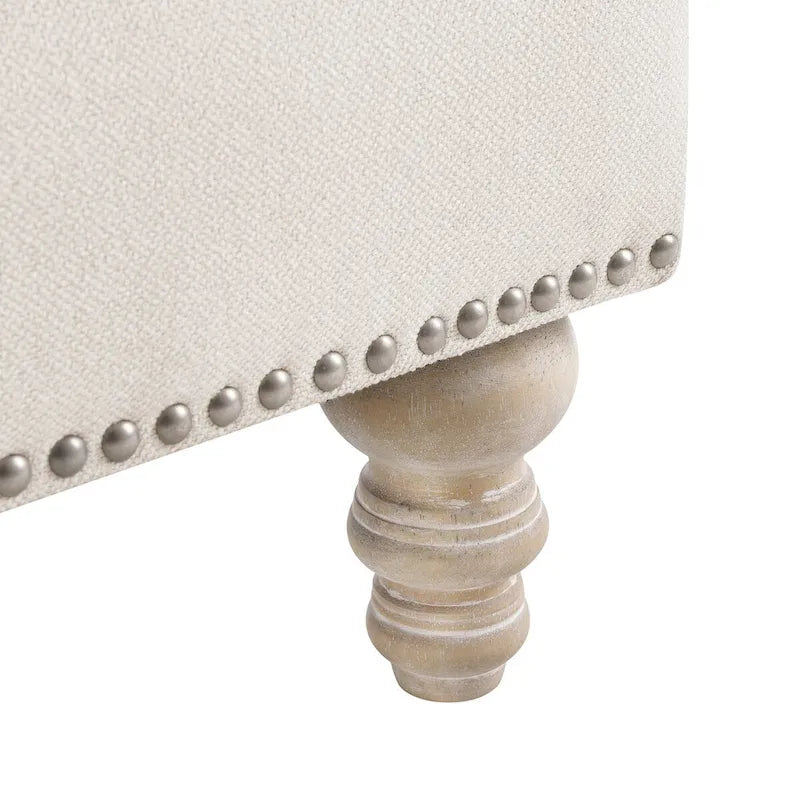 Fauteuil d'appoint moderne avec accoudoirs, rembourré, avec cadre en bois massif et coussin lombaire
