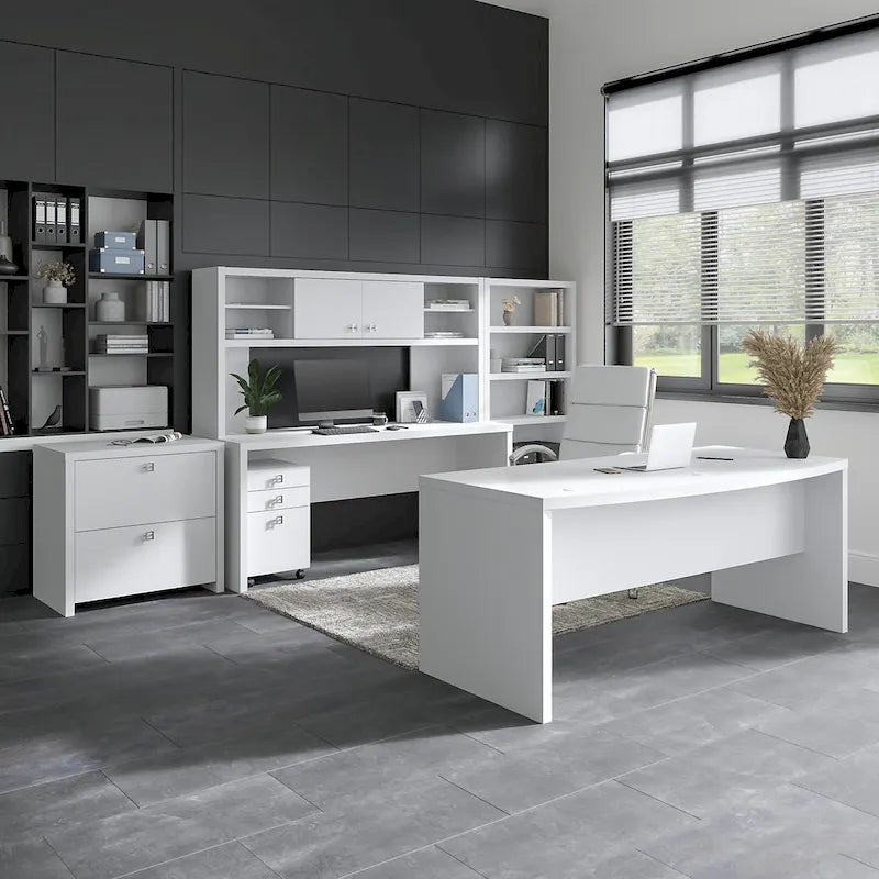 Bureau d'ordinateur de 72 pouces de largeur