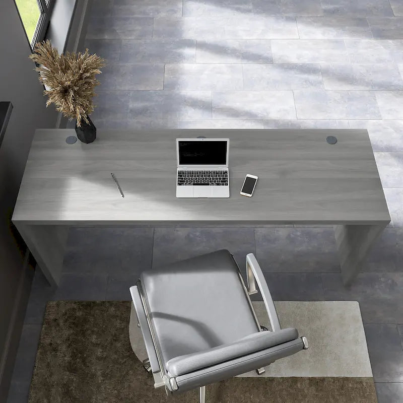 Bureau d'ordinateur de 72 pouces de largeur