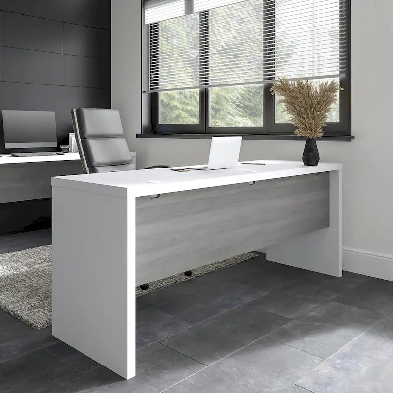 Bureau d'ordinateur de 72 pouces de largeur