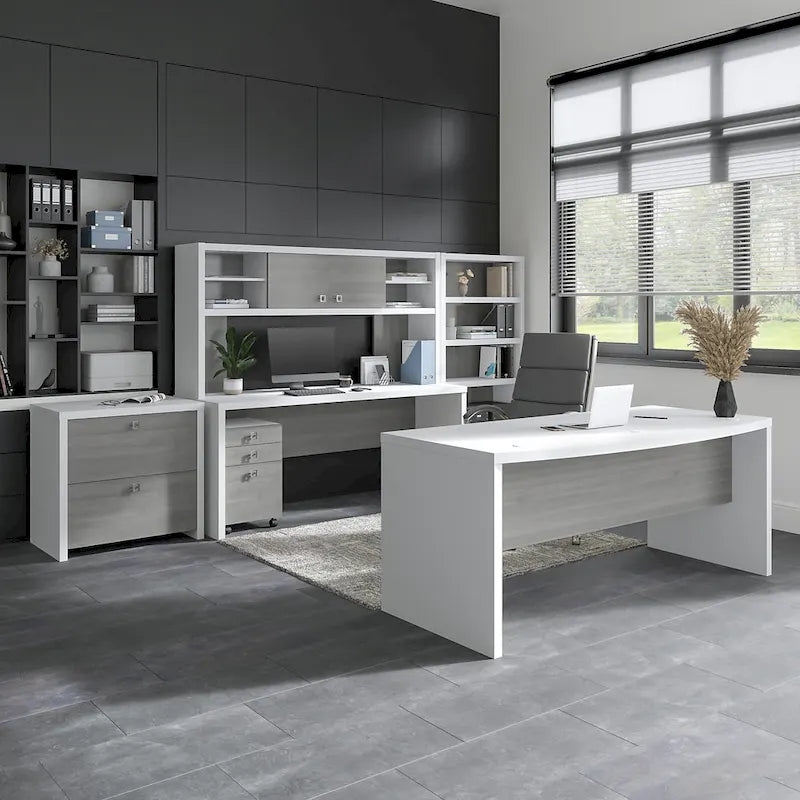 Bureau d'ordinateur de 72 pouces de largeur
