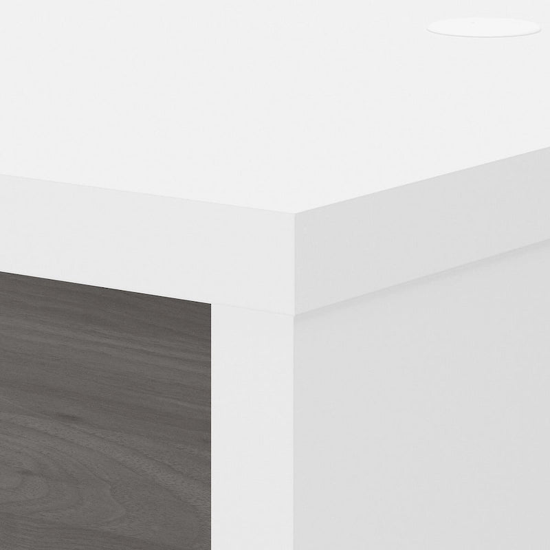 Bureau d'ordinateur de 72 pouces de largeur